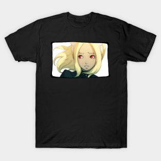 Gravity Rush - Kat Worried Maid Portrait T-Shirt